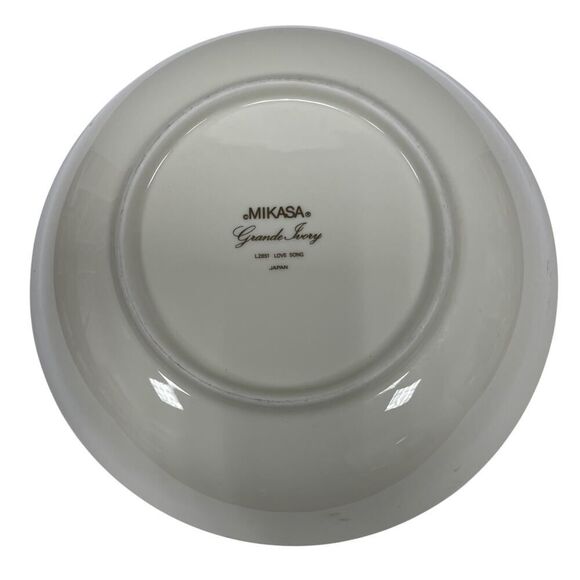 Mikasa Grande Ivory Love Song Serving Bowl. - Picture 4 of 5